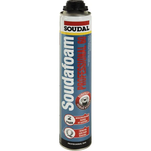 Пена монтажная SOUDAFOAM PROFESSIONAL 60 -10°С 750мл /3973