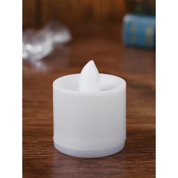 Декоративное украшение Свеча (белая)