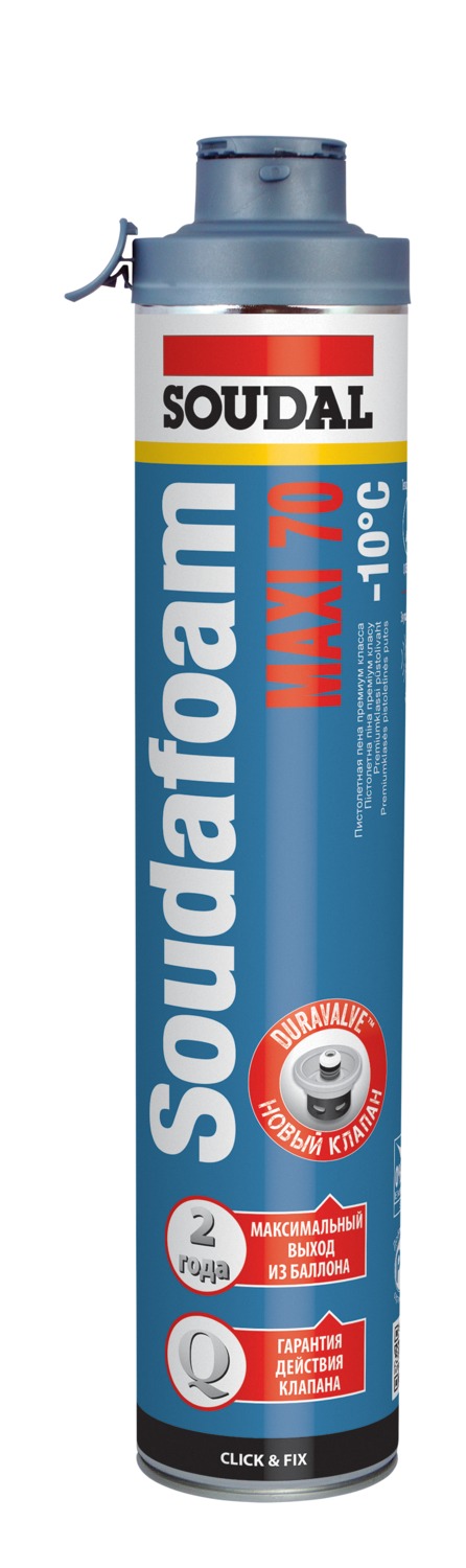 Пена монтажная SOUDAFOAM Макси PROFESSIONAL 70 870мл /1674