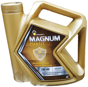 Масло Rosneft Magnum Maxtec 5W-40 SL/CF 4л./0017