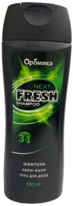 Шампунь для мужчин 3в1 FRESH NEXT 300мл