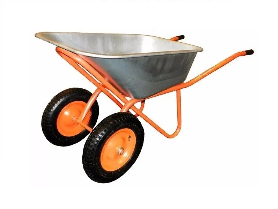 Тачка ручная садовая двухколесная IVT в сборе (4228/4997,4998,4999)