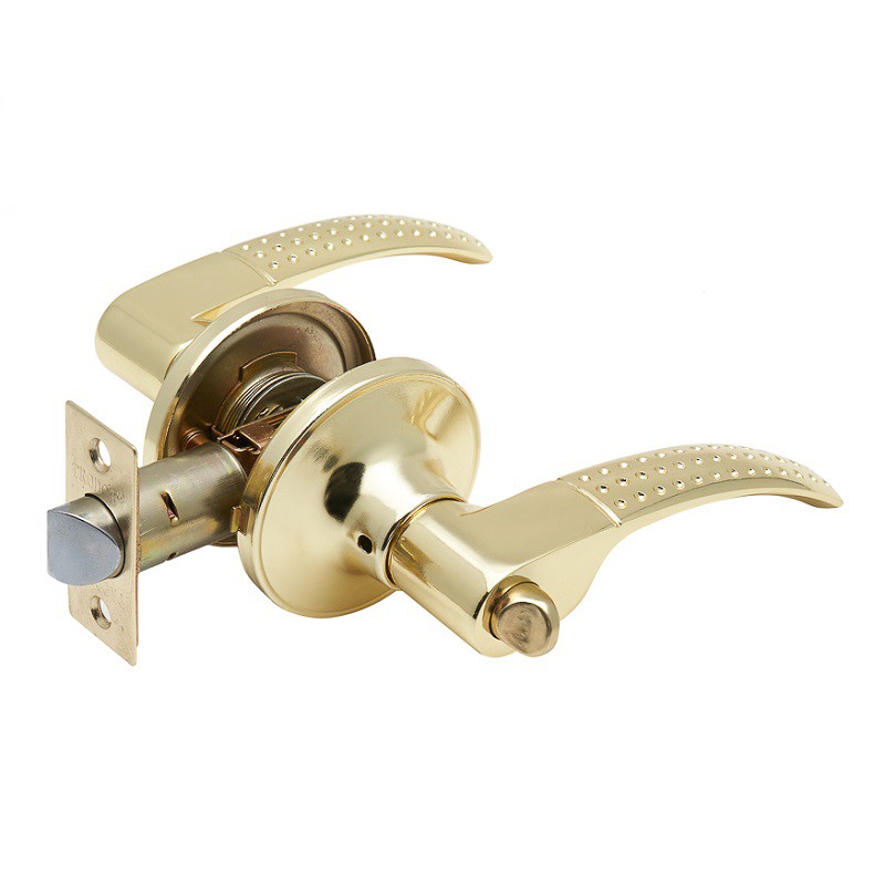 Защелка дверная ручка TRODOS ЗВ6-03 золото /204209 АКЦИЯ