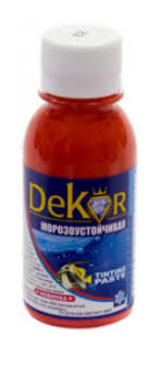 Паста колер DEKOR №23 коралл100гр