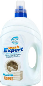 WashExpert гель для стирки белого белья 4300 мл White