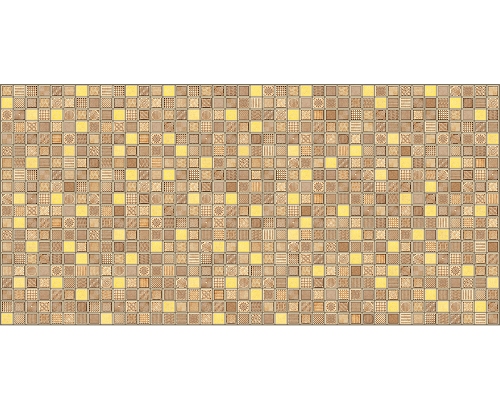 Панель ПВХ STELLA 480*957*0,3 мм, мозаика "Марокко бежевый"
