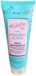 LikeMe.Пенка для умывания с микроспонжиками