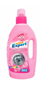 WashExpert гель для стирки цветного белья 2000 мл COLOR+Пятновыводитель