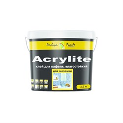 Клей Acrylite для кафеля влагостойкий акриловый 3,5 кг /0033