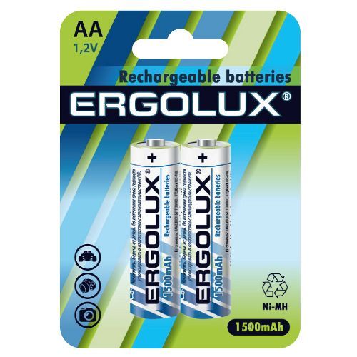 Батарейка Ergolux АА-1500mAh 2шт/5687