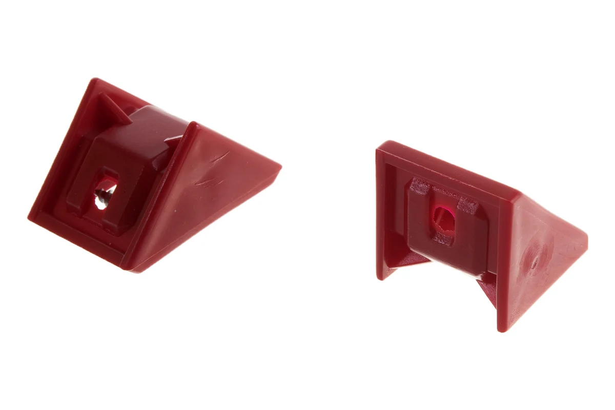 Уголок мебельный пл. с шур. белый (6шт)/021640