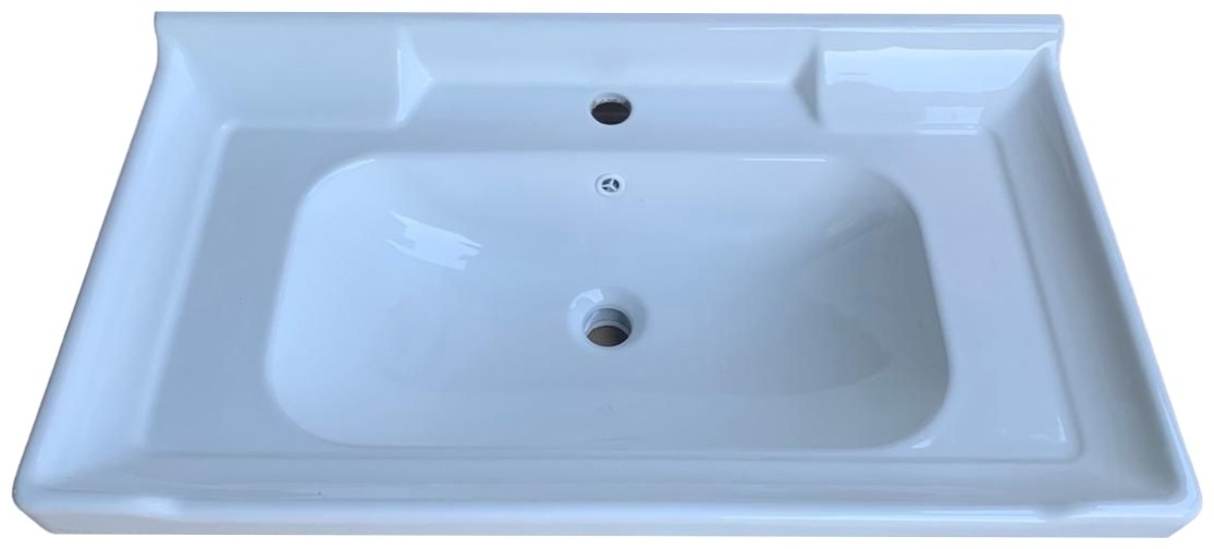 Раковина накладная SANITECO 9080Е белый 810*470*190мм/234568