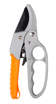 Секатор 200мм возврат.пружина, храповый мех., тефл. покр., обрез.рукоятки Вихрь 3/3