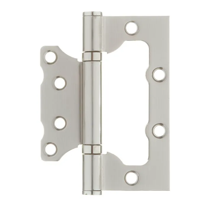 Петля универсальная накладная Бабочка DUET F-100*75*2,5BN черный никель