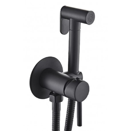 Смеситель ESKO скрытого монтажа с гигиен. душем SMH06 BLACK