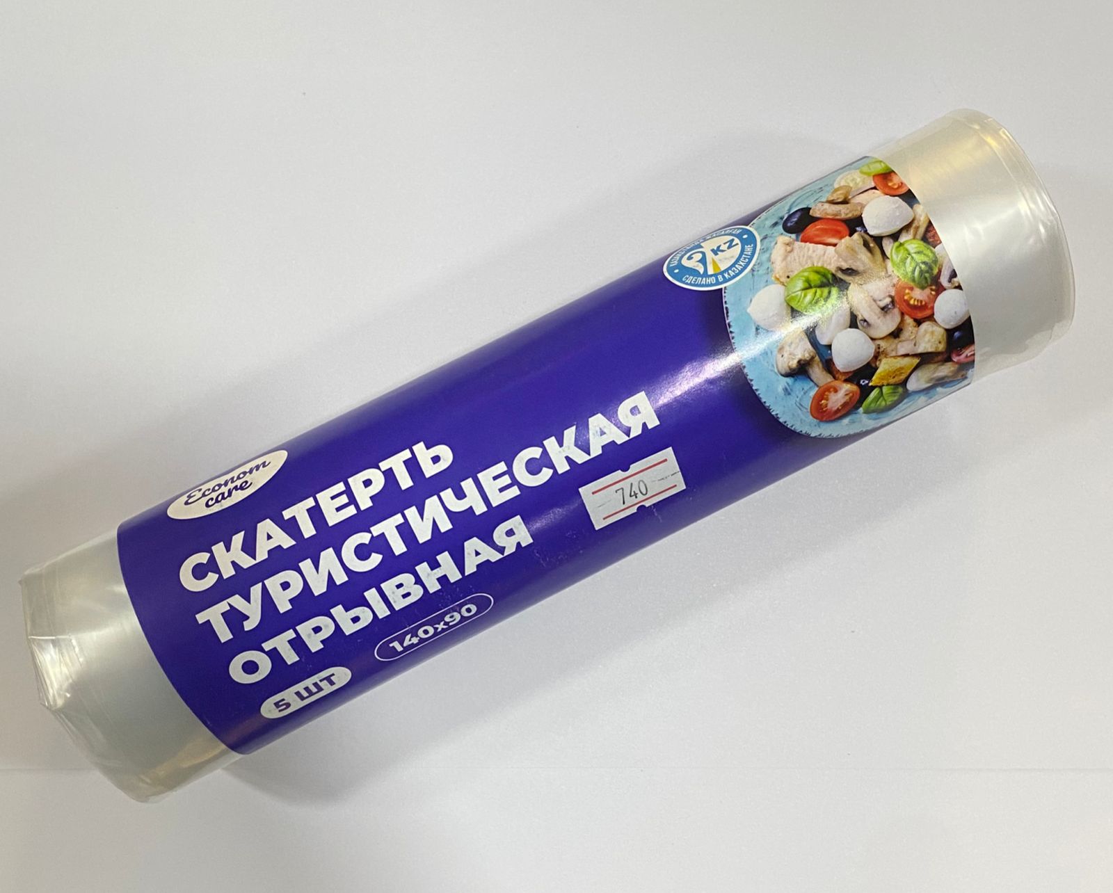 Скатерть туристическая отрывная 140*90 5шт Р2386