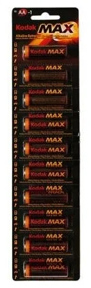 Батарейка Kodak Max LR6-10BL/КАА-10 /3503