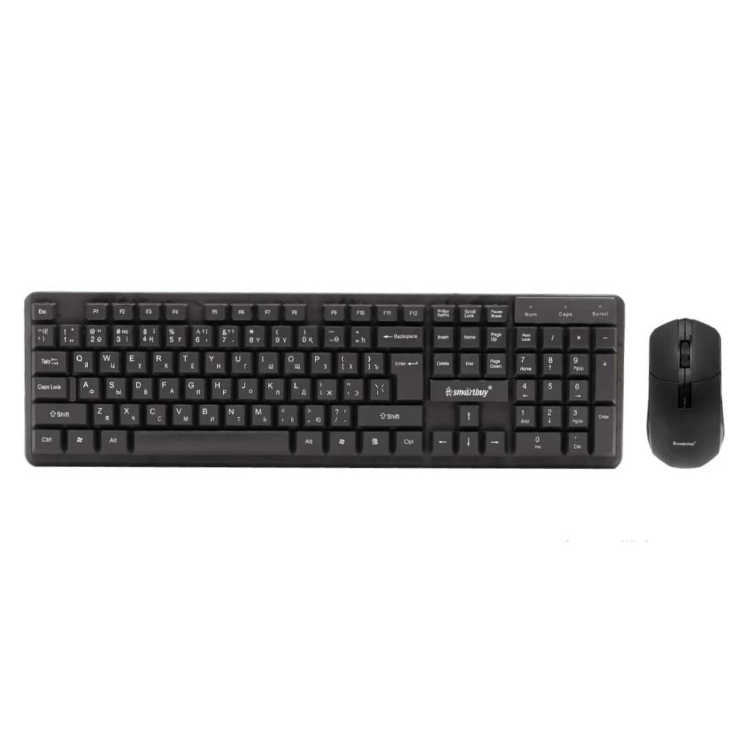 Клавиатура+мышь проводной комплект Smartbuy ONE черный (SBC101KZ)/4053