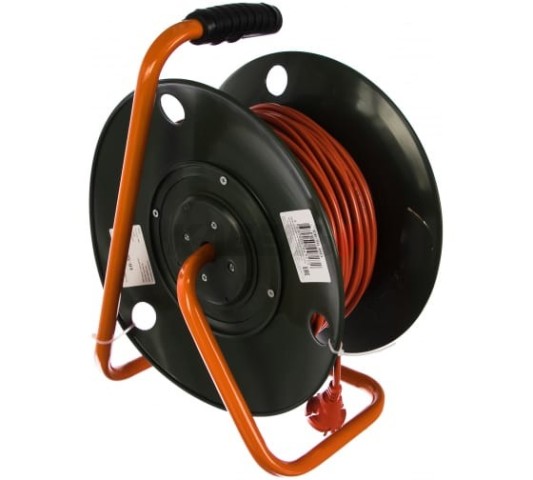 Удлинитель на катушке HAIGER 4гн 50м /400-15011