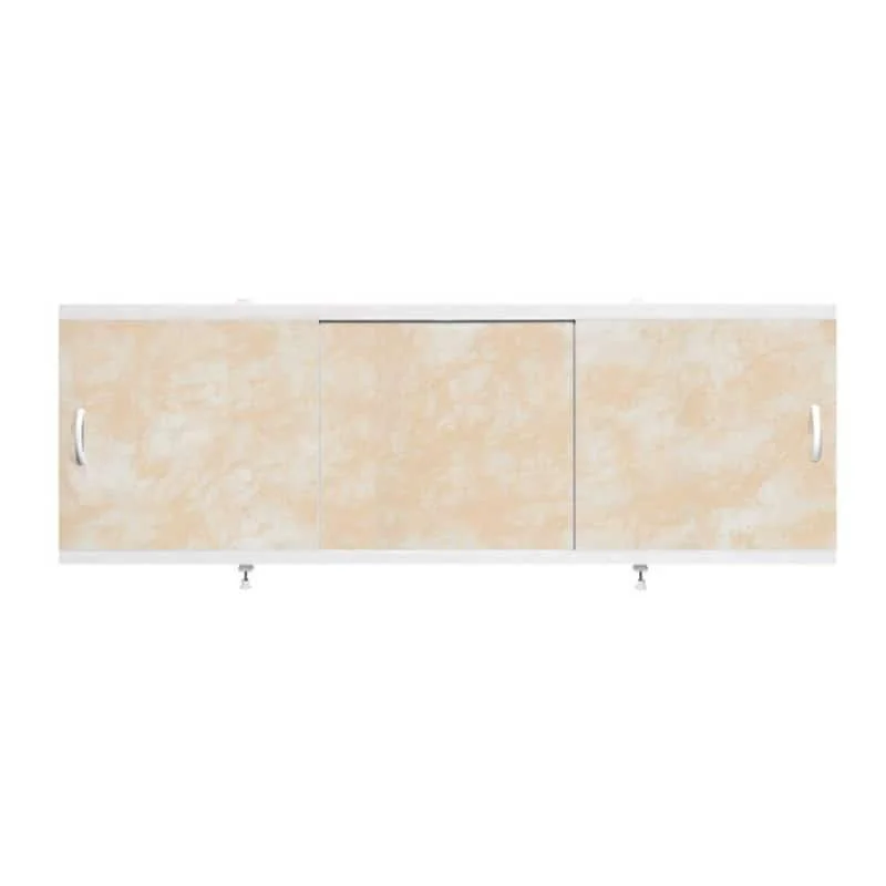 Экран под ванну 1,7м ОПТИМА 2 крем. мрамор/17603