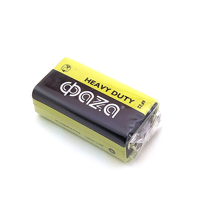 Батарейка Фаза 6F22/2971