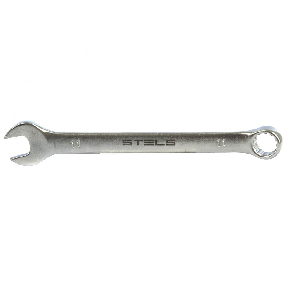 Ключ комбинированный STELS 12 мм, CrV матовый хром /15208