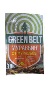 Средство GREEN BELT от садовых муравьев МУРАВЬИН 10 гр