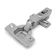 Петля мебельная StahlBuro 1109 Clip-On 2шт, черная, наклданая с доводчиком/16342