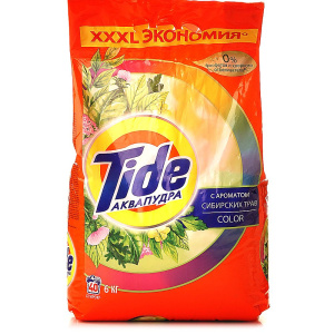 Порошок TIDE автомат 6 кг Color Сибирские травы