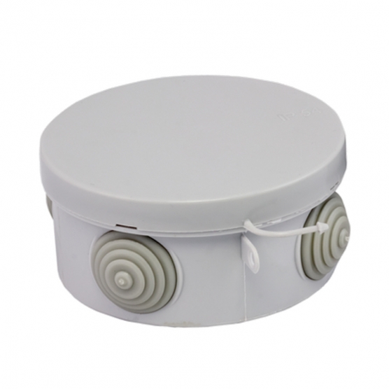 Коробка расп. КМР-040-039 с крышкой 85*40, АБС, 4 входа  IP54 /289885