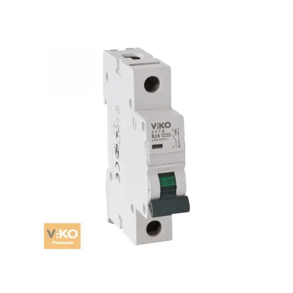 Автомат VIKO 4VTB-1C16 1P16A 4,5KA B-C 611-36116