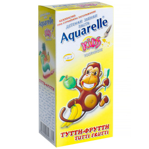 Зубная паста детская Aquarelle Kids Тутти-Фрутти 50мл./15848