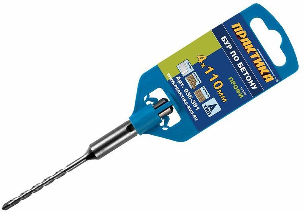 Бур по бетону SDS-plus Практика 8*110 мм 648-632/29465