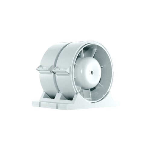 Вентилятор осевой канальный приточно-вытяжной ERA PRO 6 D160 с крепежным комплектом