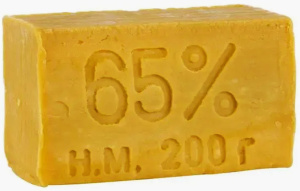 Мыло хозяйственное 65% Ниж Новгород 200 гр