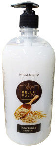 Жидкое мыло  1 л Bello Pulito Овсяное молочко