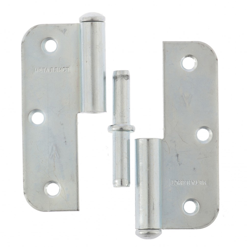 Петля накладная ПН1-85 оцинков, левая /3265