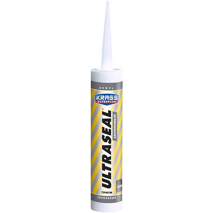 Герметик KRASS-Ultraseal акриловый 260 мл белый /24908