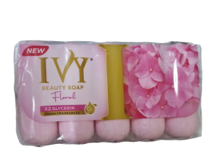 Мыло туалетное IVY 5*70гр "Floral"
