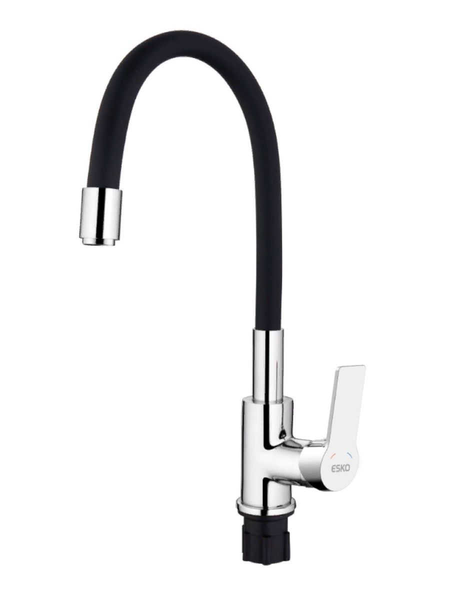 Смеситель ESKO Column Black для кухни G-излив CLM519B