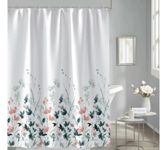 Штора для ванной Haiba НВ75002 180*180 см полиэстер/236723