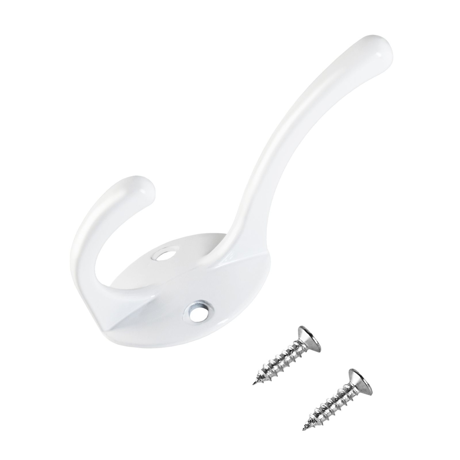 Крючок-вешалка 603 WW мат.белый европакет /15833