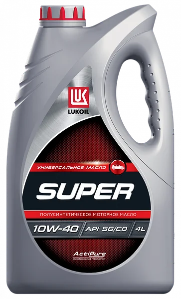 Масло Лукойл Супер 10W40 SG/CD 4л/0146