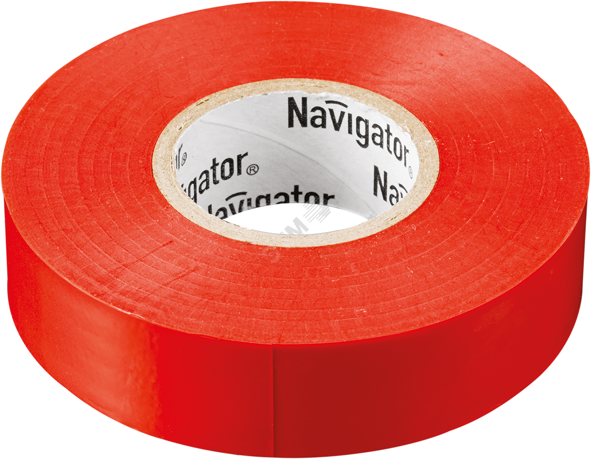 Изолента ПВХ NAVIGATOR 15мм*20м красная 71104