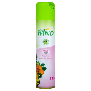 Освежитель воздуха GOLD WIND Exotic 300мл