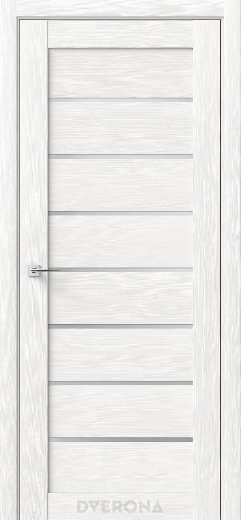 ДЦ 800 ПВХ Альфа Белый Дуб (экошпон) (21х9) Сатин графит 081-800