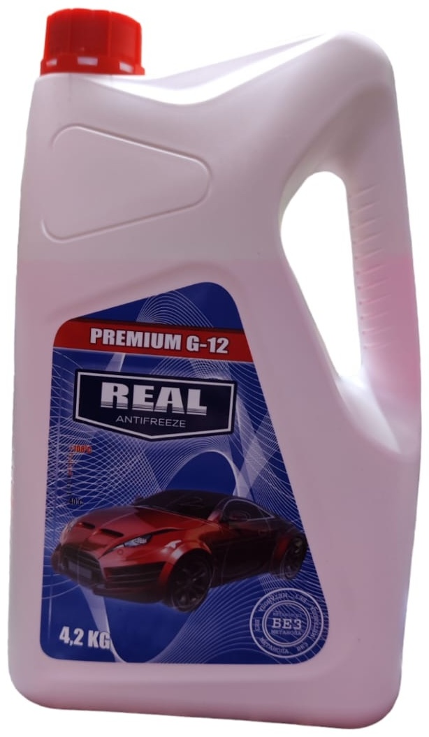 Антифриз REAL Premium красный 4,2 кг/0024
