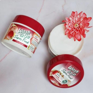 Wash&Go Superfood маска с виноградом и макадамией, 300 мл/2206