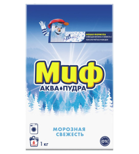 Порошок МИФ автомат 3в1 Морозная свежесть 1кг