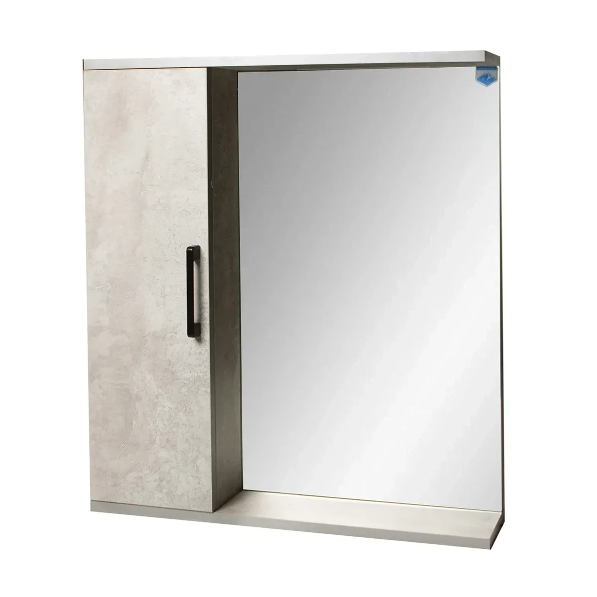 Шкаф-зеркало NEO 60 Цемент /234008